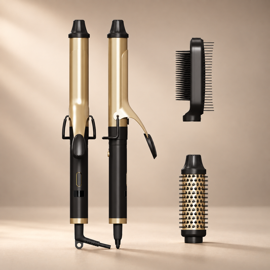 KD331 3-in-1 Hair Straightening Comb