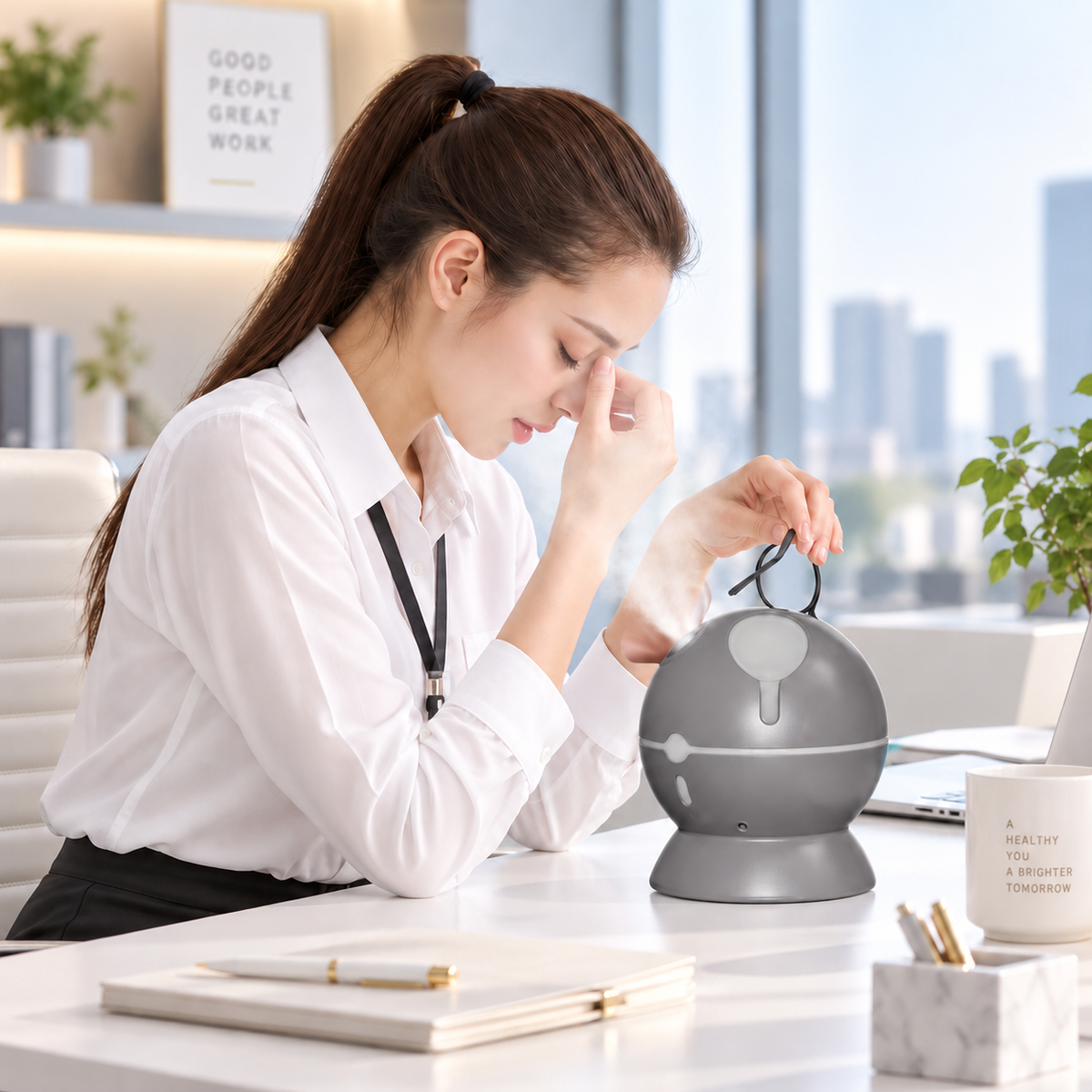 KD23312 Dual-nozzle Chinese-style herbal facial steamer