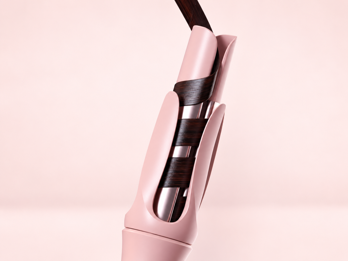 Two-way guide groove increased hair volume per styling