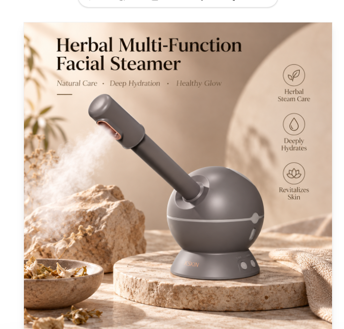 KD23312 Dual-nozzle Chinese-style herbal facial steamer